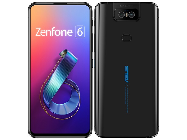 H37 ZenFone6 ミッドナイトブラック ZS630KL 128GBスマホ