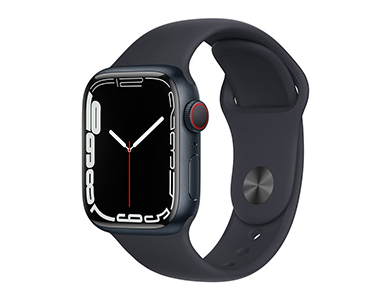 Apple Watch Series7 41mm GPS+Cellular ミッドナイトスポーツバンド