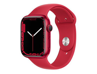 Apple Watch Series7 45mm GPS レッドスポーツバンド レッド