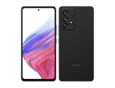 Galaxy A53 5G SCG15 オーサムブラック au版SIMフリー｜中古スマホ