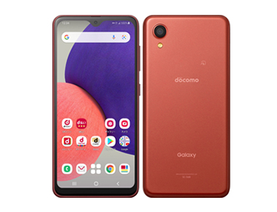 Galaxy A22 5G SC-56B レッド docomo版SIMフリー｜中古スマホ・中古携帯の激安販売ならダイワンテレコム