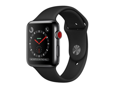 Apple Watch SERIES3 42mm ブラックステンレス